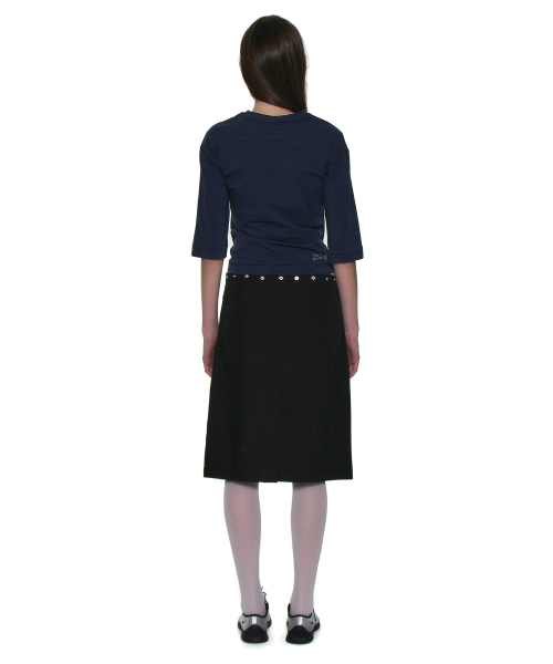 PARTIMENTO WOMEN(パルティメントウィメン)の「(セット) スリーウェイトランスフォームプリーツスカート_ブラック(スカート・レディース・その他・SMALL/MEDIUM)」の3枚目の写真