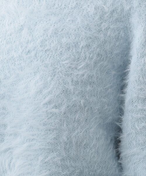 THE SHOP TK （ザ ショップ ティーケー ）の「着るたびときめく ふんわりフェザーシャギーニット（ニット/セーター・レディース・サックスブルー/アイボリー/イエロー系その他/ベージュ・13/12）」の16枚目の写真