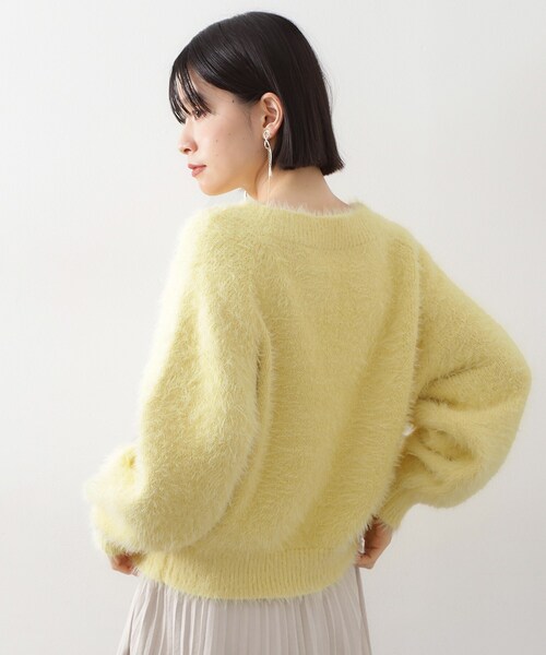 THE SHOP TK （ザ ショップ ティーケー ）の「着るたびときめく ふんわりフェザーシャギーニット（ニット/セーター・レディース・サックスブルー/アイボリー/イエロー系その他/ベージュ・13/12）」の18枚目の写真