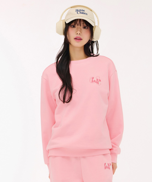 CHASECULT(チェイスカルト)の「レディース刺繍ポイントスウェットシャツ-ピンク(スウェット・レディース・PINK・90/85)」の4枚目の写真