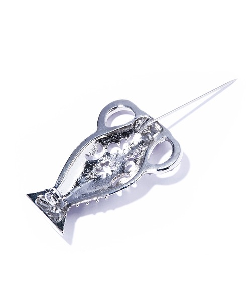 IRIS47（イリスフォーセブン）の「【IRIS 47】treasure pot brooch/トレジャー ポット ブローチ BO231（ブローチ/コサージュ・レディース・シルバー・FREE）」の5枚目の写真