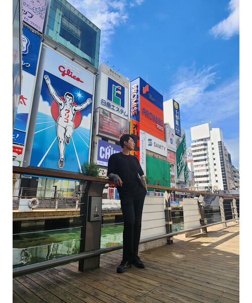 MUSINSA STANDARD（ムシンサスタンダード）の「ストレート隠しバンディングスラックス[ブラック]（スラックス・メンズ・その他・29/30/31/33/26/27/28/40/38/42/36/34/32）」の14枚目の写真