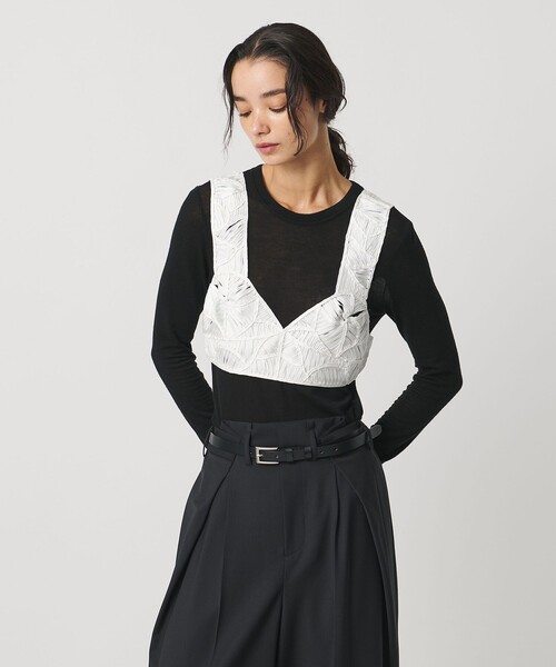 AEWEN MATOPH＞コードエンブロイダリービスチェ（その他トップス