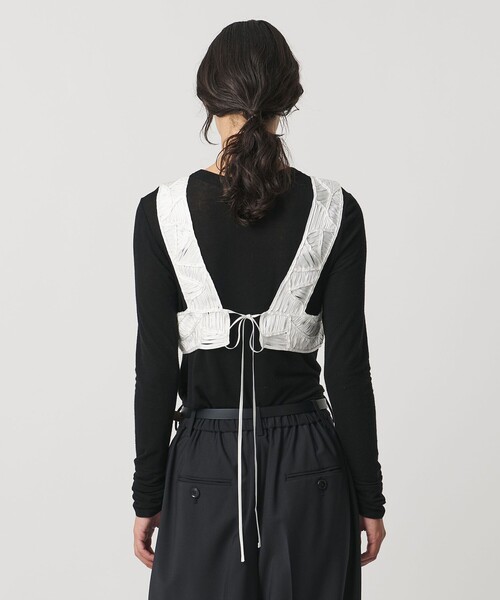 AEWEN MATOPH＞コードエンブロイダリービスチェ（その他トップス