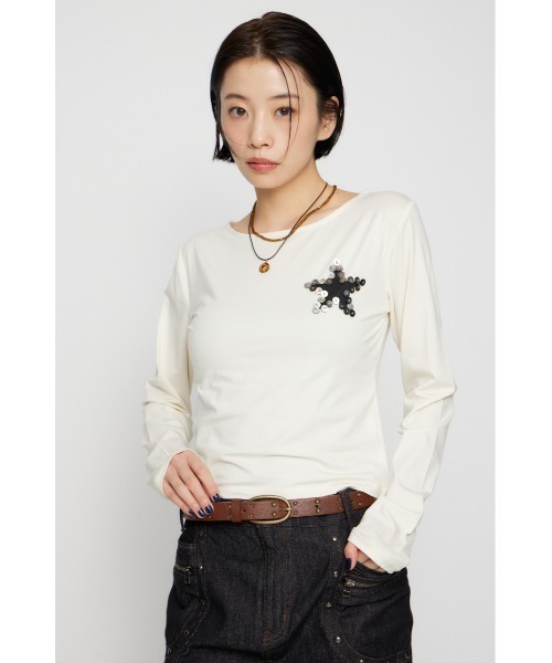 LAGUA GEM(ラグアジェム)の「ELLIPSE BUCKLE ベルト(ベルト・レディース・ブラック/ブラウン・FREE)」の12枚目の写真