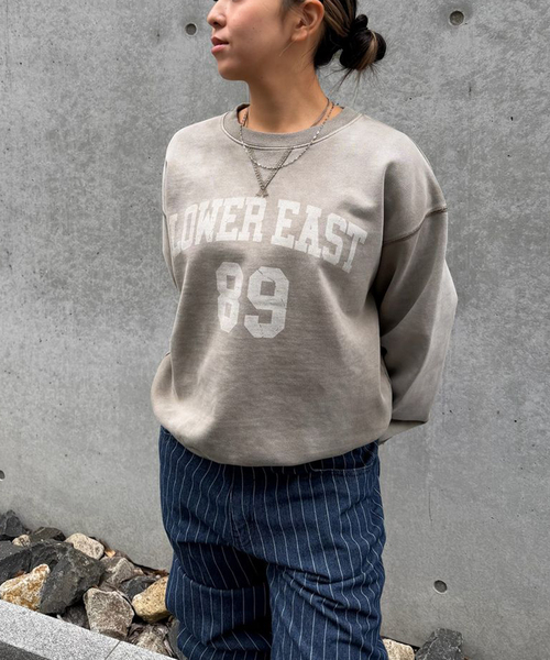 ロゴクルーネックスウェット（スウェット）｜Oriens JOURNAL STANDARD