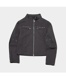 PLACE STUDIO（プレイススタジオ）の「アイレットディテールスナップボタンヴィンテージウォッシングデニムコットンジャケット_2COLOR（デニムジャケット）」