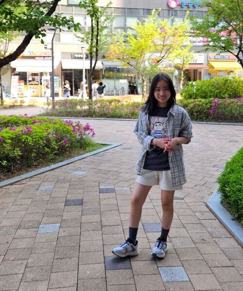 VANONE ATELIER(バノンアトリエ)の「P3230 ラベルスウェットショーツ_クリーム(その他パンツ・レディース・アイボリー・SMALL/MEDIUM)」の3枚目の写真