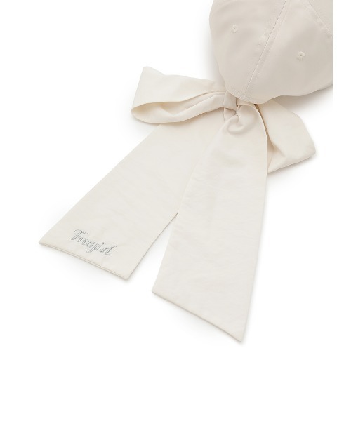 FRAY I.D（フレイアイディー）の「【Reebok× FRAY I.D】バックリボンキャップ（キャップ・レディース・ネイビー/ホワイト/ピンク・F）」の6枚目の写真