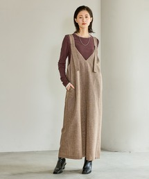 LAKOLE（ラコレ）の「ツイードジャンパースカート / 611777（ジャンパースカート）」