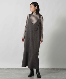 LAKOLE | ツイードジャンパースカート / 611777(ジャンパースカート)