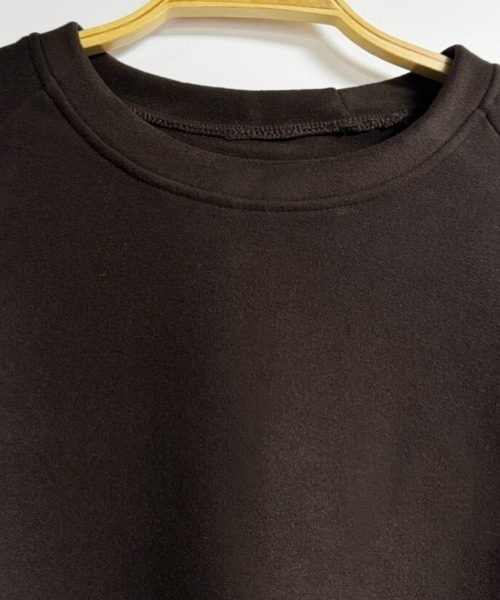 ONEP STAR（ワンピスター）の「クルーネック長袖プルオーバー（Tシャツ/カットソー・レディース・ダークブラウン/ホワイト/グレー/ブラック・X-LARGE/LARGE/MEDIUM）」の12枚目の写真