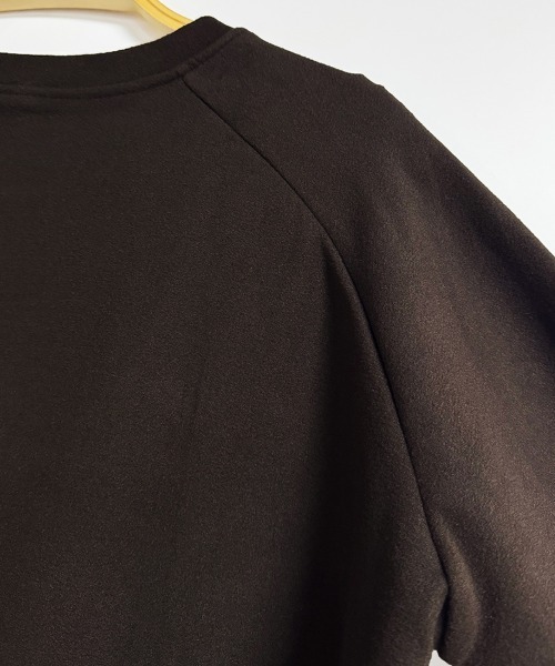 ONEP STAR（ワンピスター）の「クルーネック長袖プルオーバー（Tシャツ/カットソー・レディース・ダークブラウン/ホワイト/グレー/ブラック・X-LARGE/LARGE/MEDIUM）」の14枚目の写真