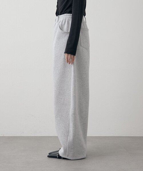 mline（エムライン）の「[mline]カーブスウェットパンツ（その他パンツ・レディース・ブラック/グレー・1/2）」の13枚目の写真