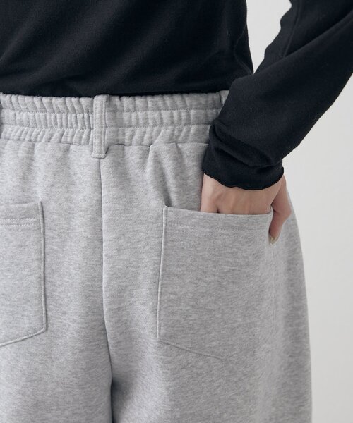 mline（エムライン）の「[mline]カーブスウェットパンツ（その他パンツ・レディース・ブラック/グレー・1/2）」の15枚目の写真