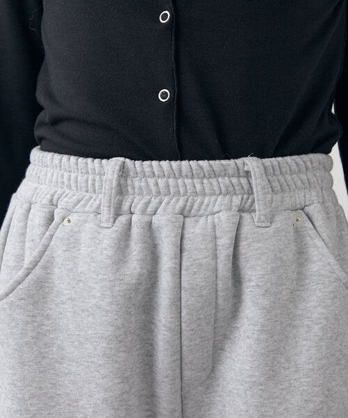 mline（エムライン）の「[mline]カーブスウェットパンツ（その他パンツ・レディース・ブラック/グレー・1/2）」の16枚目の写真