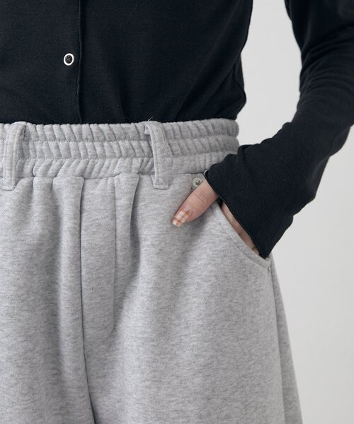 mline（エムライン）の「[mline]カーブスウェットパンツ（その他パンツ・レディース・ブラック/グレー・1/2）」の17枚目の写真