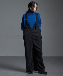 Soiunique（スワユニーク）の「V開きゆったりサイズオールインワン ［Soiunique］（つなぎ/オールインワン）」