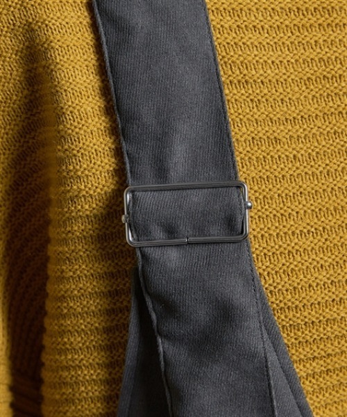 Soiunique（スワユニーク）の「V開きゆったりサイズオールインワン ［Soiunique］（つなぎ/オールインワン・レディース・チャコール/ブラック・M～Ｌ/L～LL）」の21枚目の写真