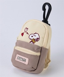 nissen（ニッセン）の「スヌーピー　バックパックデザインカラビナ付ポーチ（ポーチ）」