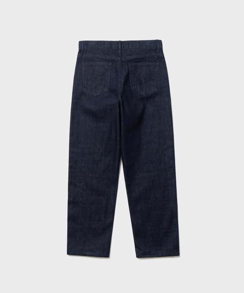 SHIRTER(シャーター)の「FIRST EDITION DENIM PANTS (DARK BLUE)(デニムパンツ・レディース・その他・LARGE/SMALL)」の2枚目の写真