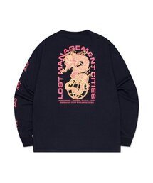 LMC( )��DRAGON LONG SLV TEE navy(T�V���c/�J�b�g�\�[)