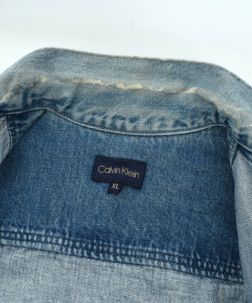 Calvin Klein(カルバン・クライン)の「【USED】90’s Calvin Klein デニムジャケット USA製(デニムジャケット・メンズ・ブルー・X-LARGE)」の5枚目の写真