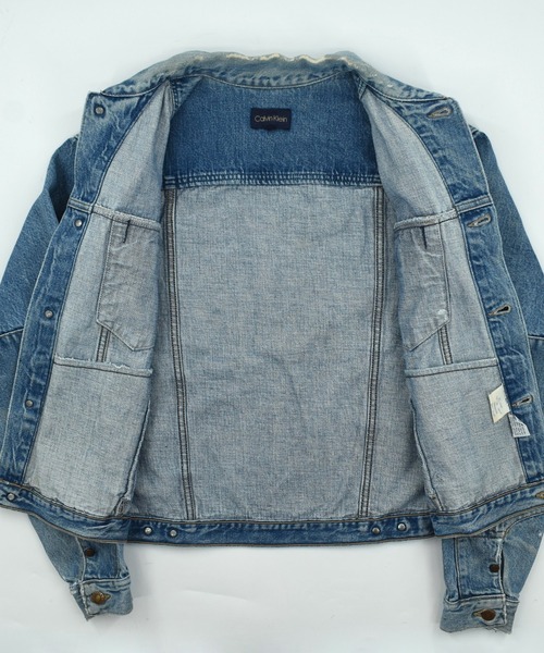 Calvin Klein(カルバン・クライン)の「【USED】90’s Calvin Klein デニムジャケット USA製(デニムジャケット・メンズ・ブルー・X-LARGE)」の7枚目の写真