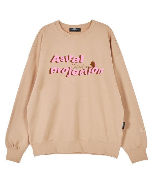 ASTRAL PROJECTION(アストラルプロジェクション)の「ディテクティブオーバーサイズドロップショルダースウェット_ピーチ(スウェット・メンズ・その他・X-LARGE/XX-LARGE/MEDIUM/LARGE)」の2枚目の写真