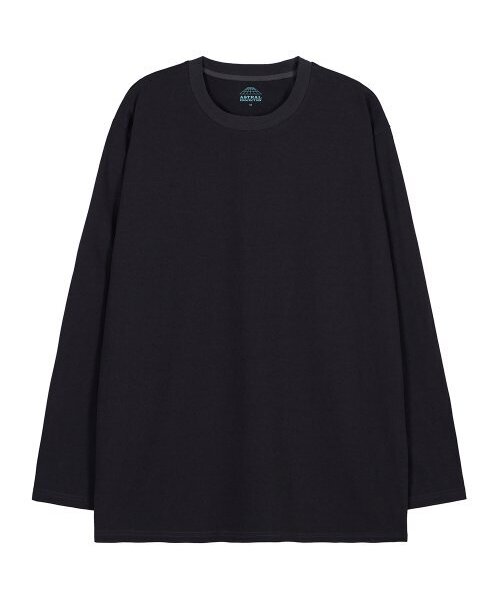 ASTRAL PROJECTION(アストラルプロジェクション)の「ベーシックオーバーサイズロングスリーブTシャツ_チャコール(Tシャツ/カットソー・メンズ・その他・MEDIUM/LARGE/X-LARGE)」の1枚目の写真