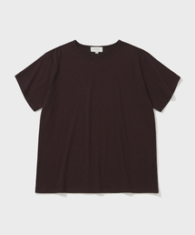 SOFT STRIPE T-SHIRT (BLACK RED)