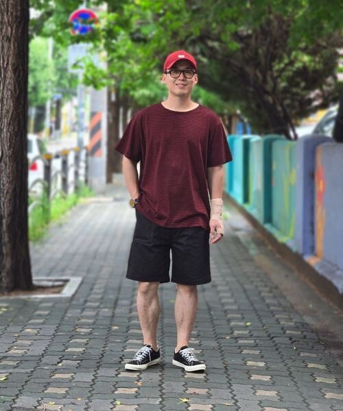 SHIRTER(シャーター)の「SOFT STRIPE T-SHIRT (BLACK RED)(Tシャツ/カットソー・メンズ・その他・SMALL/LARGE/MEDIUM)」の11枚目の写真