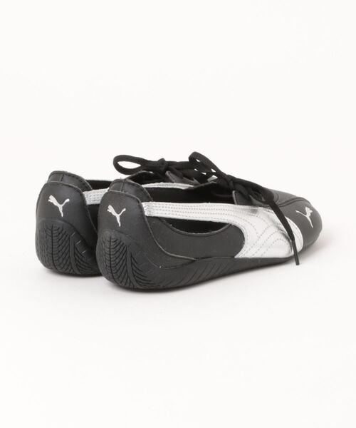 PUMA（プーマ）の「【PUMA】SPEEDCAT BALLET NOVA METALLIC WNS（バレエシューズ・レディース・ホワイト/ブラック・23.5cm/23cm/22.5cm/25cm/24.5cm/24cm）」の3枚目の写真