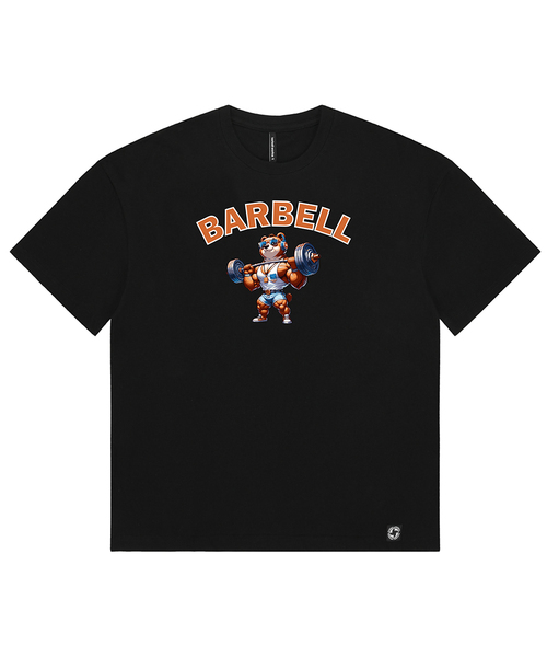 BARBELLWORKS(バーベルワークス)の「アーチベア ミラノオーバーサイズ(Tシャツ/カットソー・メンズ・ホワイト/ブラック・X-LARGE/SMALL/MEDIUM)」の2枚目の写真