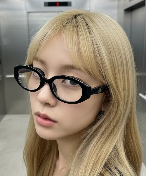 A'GEM/9 × .kom 『MUCENT/ムセント』 NADINE ROUND SUNGLASSES UNISEX
