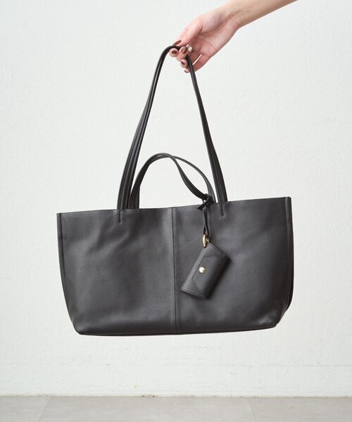 LOUNGEDRESS（ラウンジドレス）の「【GALENA/ガレナ】ワイドトートBag（トートバッグ・レディース・ブラック・FREE）」の9枚目の写真