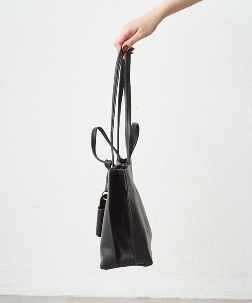 LOUNGEDRESS（ラウンジドレス）の「【GALENA/ガレナ】ワイドトートBag（トートバッグ・レディース・ブラック・FREE）」の10枚目の写真
