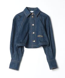 ブランド古着】Patou｜パトゥのデニムジャケット（ブルー・ネイビー