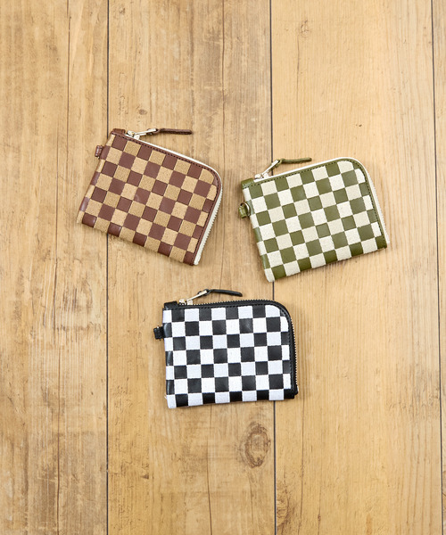 Butler Verner Sails バトラーバーナーセイルズ / カウレザー刺繍L字ジップハーフウォレット / JW-2989