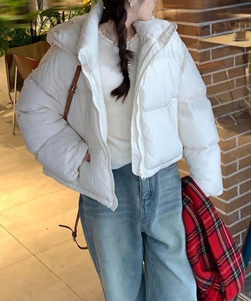 Miniministore(ミニミニストア)の「フリル リブニットトップス クルーネック(ニット/セーター・レディース・ホワイト/ブラック/ライトブルー/アイボリー/グレー・FREE)」の14枚目の写真