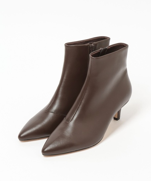 GLOBAL WORK（グローバルワーク）の「らくっションポインテッドヒールブーツ/611135（ブーツ・レディース・ブラック/ダークブラウン/ベージュ系その他2・MEDIUM/LARGE）」の3枚目の写真