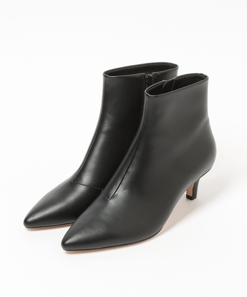 GLOBAL WORK（グローバルワーク）の「らくっションポインテッドヒールブーツ/611135（ブーツ・レディース・ブラック/ダークブラウン/ベージュ系その他2・MEDIUM/LARGE）」の2枚目の写真