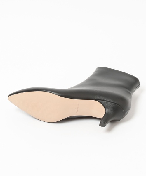 GLOBAL WORK（グローバルワーク）の「らくっションポインテッドヒールブーツ/611135（ブーツ・レディース・ブラック/ダークブラウン/ベージュ系その他2・MEDIUM/LARGE）」の9枚目の写真