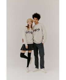 KUME（クメ）の「Argyle Sweatshirts (UNISEX)（スウェット）」