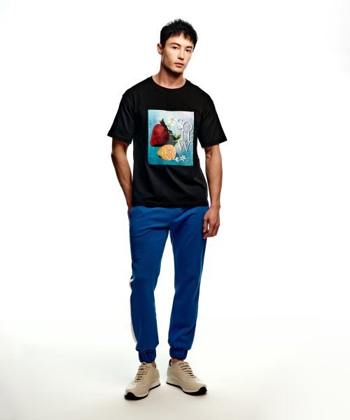 SOLEW(ソル)の「ロゴポイントトラックパンツ_ロイヤルブルー(スウェットパンツ・メンズ・その他・SMALL/MEDIUM/LARGE/X-LARGE)」の1枚目の写真