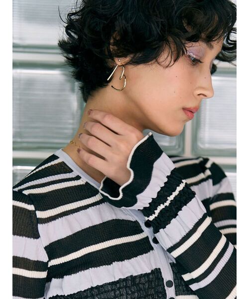 LAGUNAMOON（ラグナムーン）の「ハートモチーフピアス（ピアス（両耳用）・レディース・シルバー/ゴールド・FREE）」の14枚目の写真