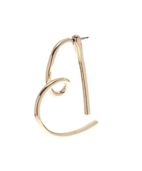 LAGUNAMOON（ラグナムーン）の「ハートモチーフピアス（ピアス（両耳用）・レディース・シルバー/ゴールド・FREE）」の7枚目の写真