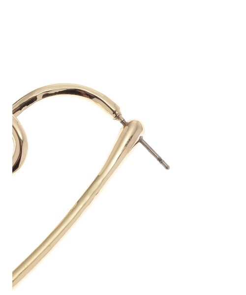 LAGUNAMOON（ラグナムーン）の「ハートモチーフピアス（ピアス（両耳用）・レディース・シルバー/ゴールド・FREE）」の5枚目の写真