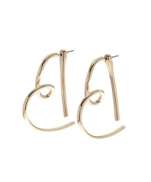 LAGUNAMOON(ラグナムーン)の「ハートモチーフピアス(ピアス(両耳用)・レディース・シルバー/ゴールド・FREE)」の13枚目の写真