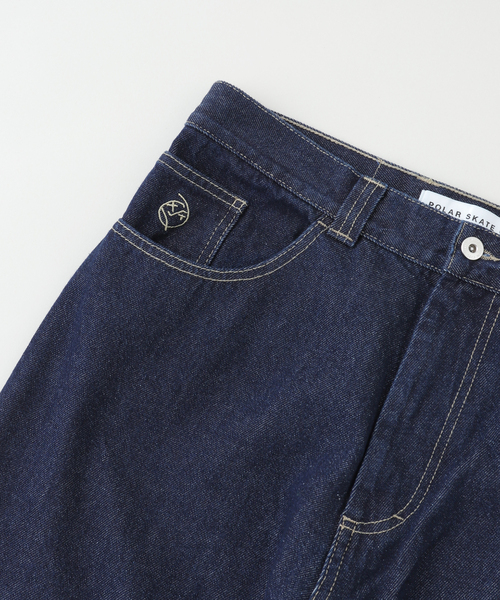 Polar Skate Co.(ポーラースケートカンパニー)の「POLAR SKATE CO. / ポーラースケートカンパニー Big Boy Pants(デニムパンツ・メンズ・ネイビー・MEDIUM/SMALL)」の3枚目の写真